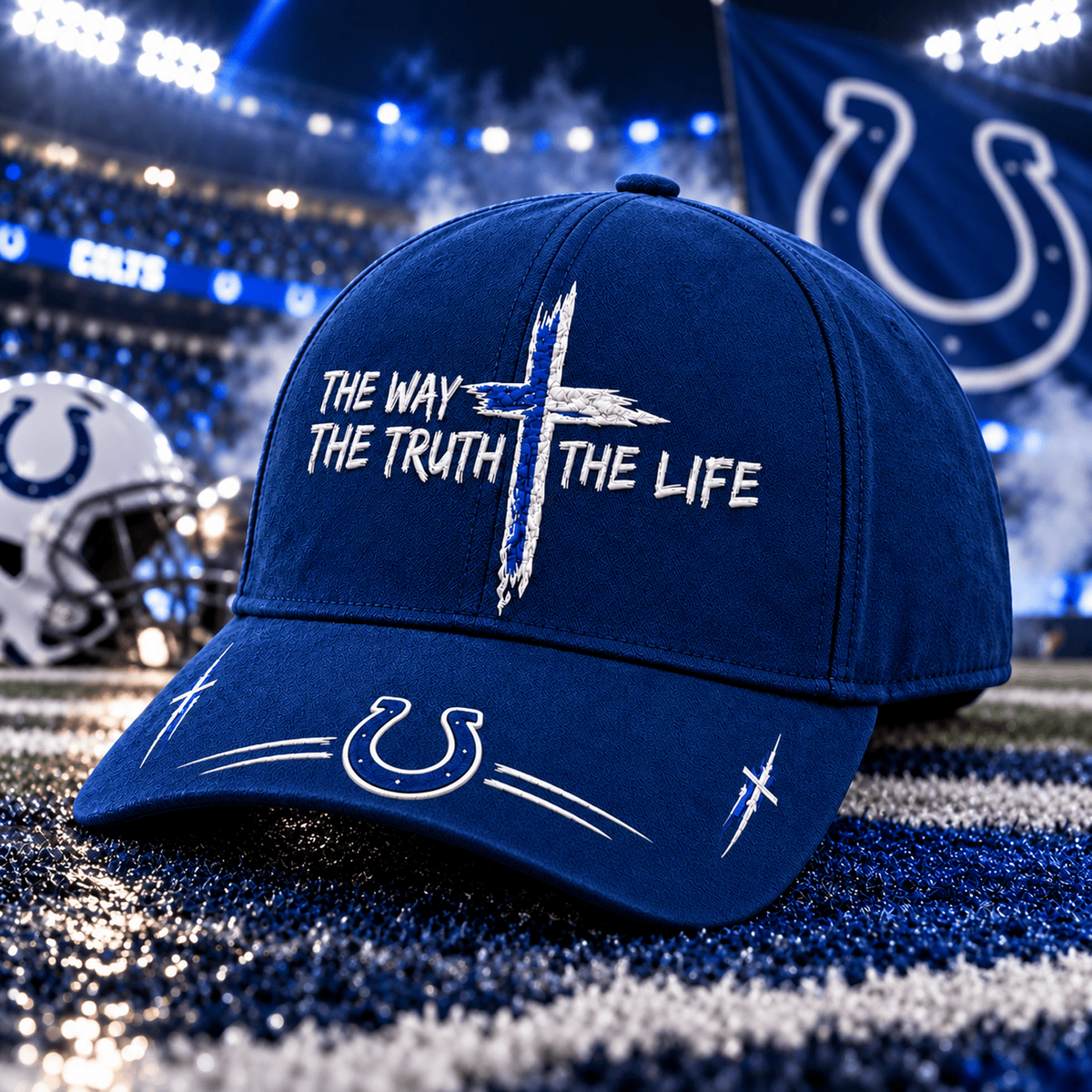 Premium NFL x IND The Way The Truth The Life Cap