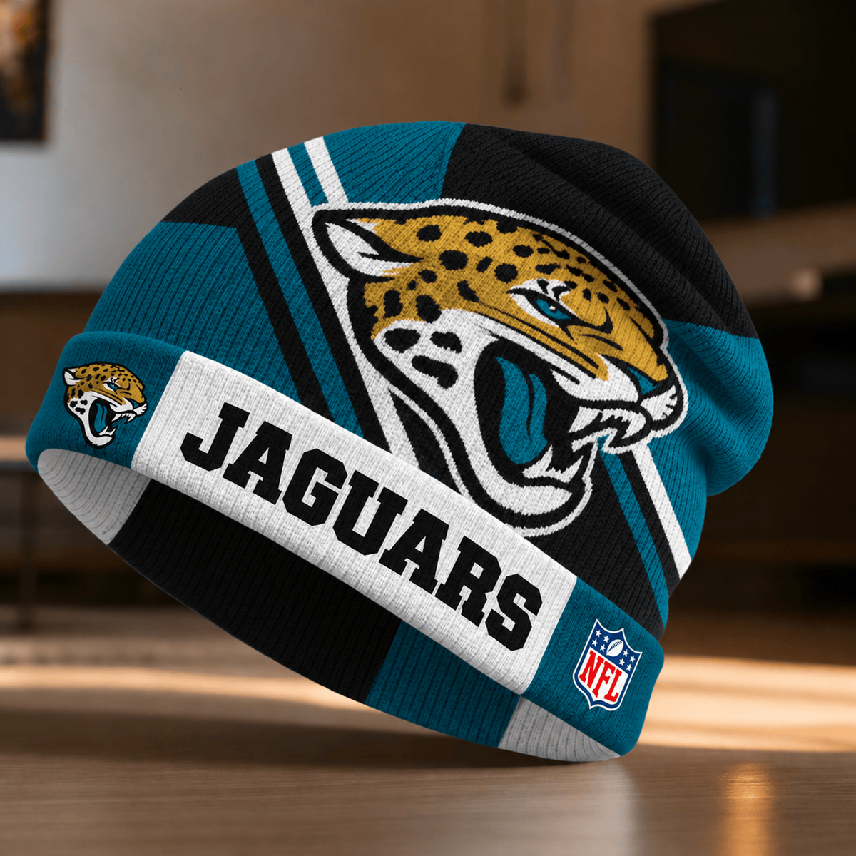 Premium NFL x JAX Cold Snap Statement Beanie Hat