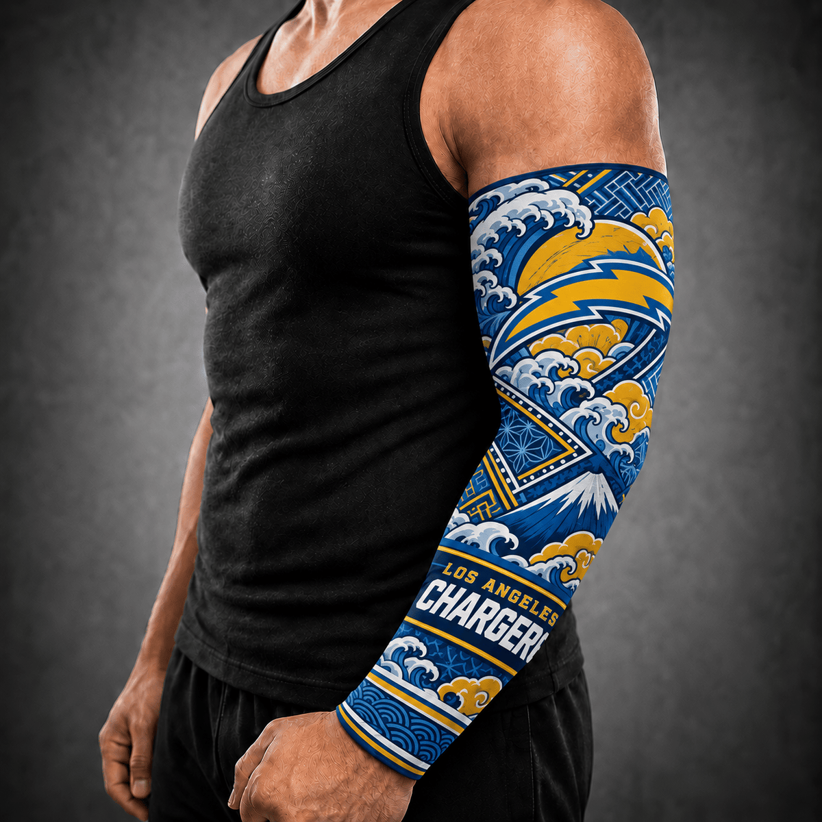 Premium NFL x LAC Japan Personalized Name Arm Sleeve