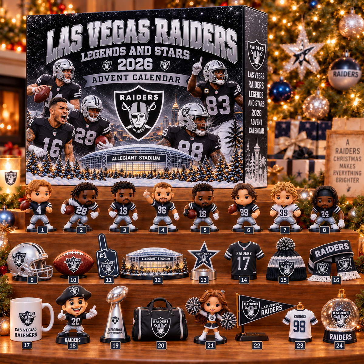 Premium NFL x LV Christmas Advent Calendar