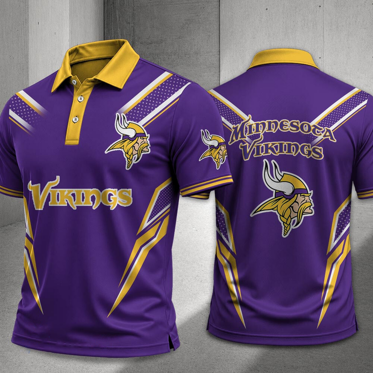 Premium NFL x MIN Polo Shirt