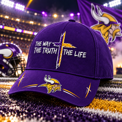 Premium NFL x MIN The Way The Truth The Life Cap