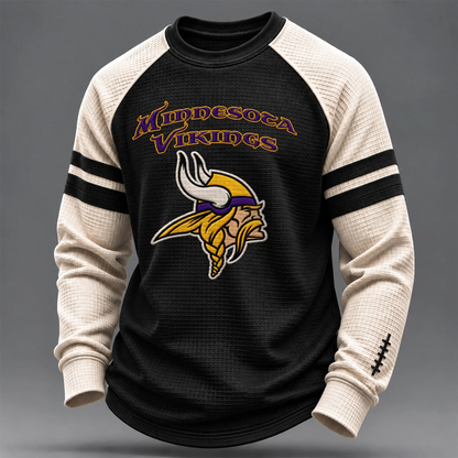 Premium NFL x MIN Waffle Sweatshirt