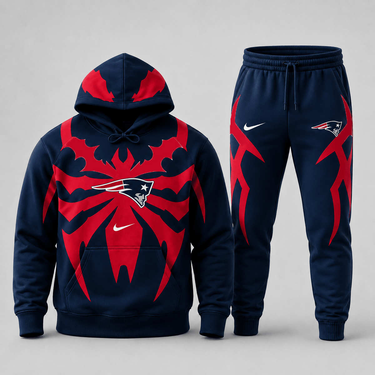 Premium NFL x NEP Spider Web Graphic Hoodie & Jogger Pants Set