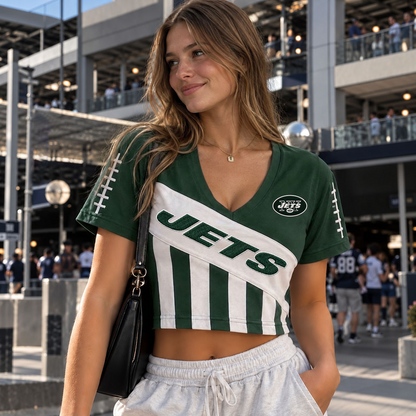 Premium NFL x NYJ T Shirt V-neck