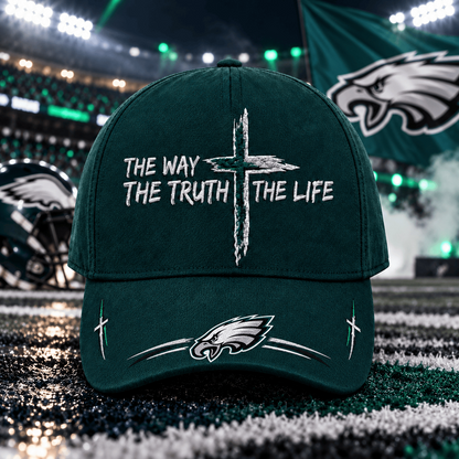 Premium NFL x PHI The Way The Truth The Life Cap