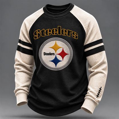 Premium NFL x PIT Waffle Sweatshirt