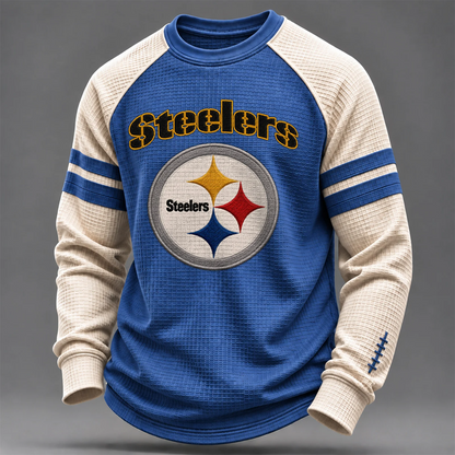 Premium NFL x PIT Waffle Sweatshirt