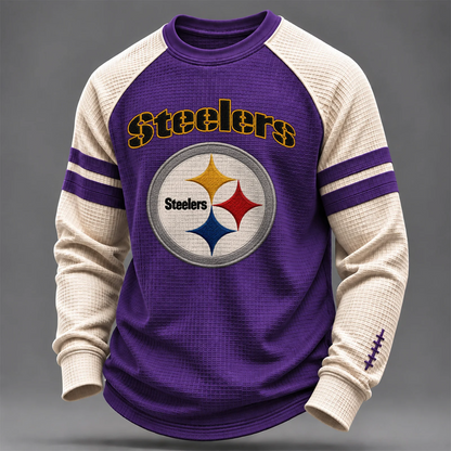 Premium NFL x PIT Waffle Sweatshirt