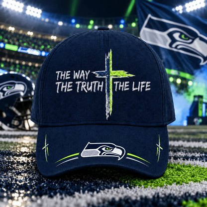 Premium NFL x SEA The Way The Truth The Life Cap