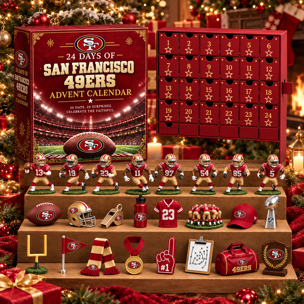 Premium NFL x SF Advent Calendar