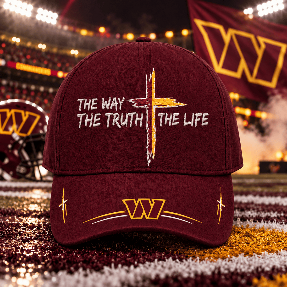 Premium NFL x WAS The Way The Truth The Life Cap