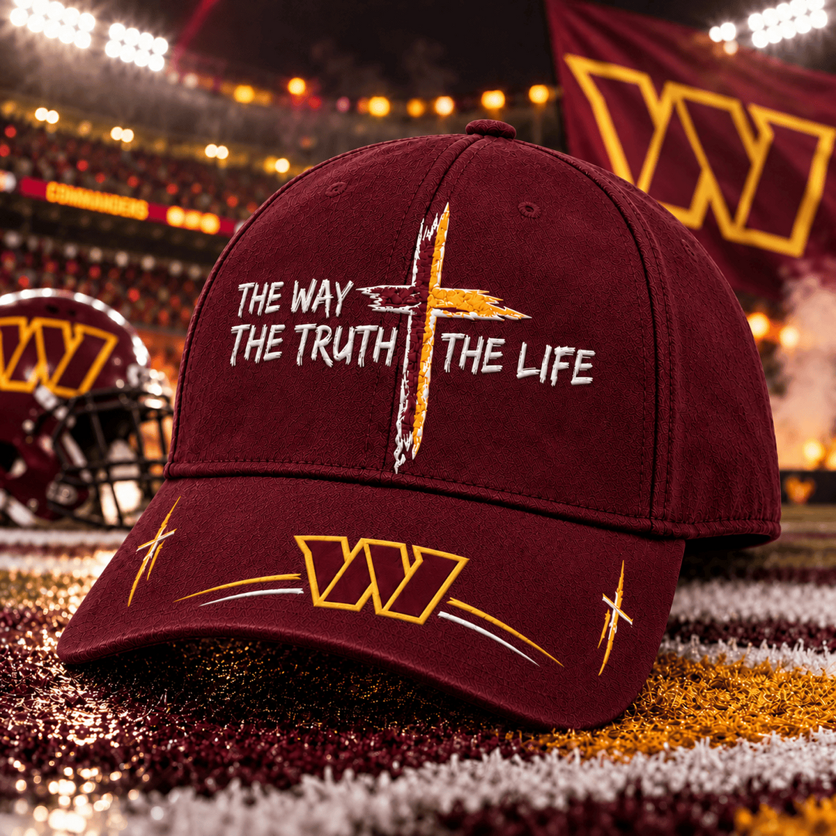 Premium NFL x WAS The Way The Truth The Life Cap