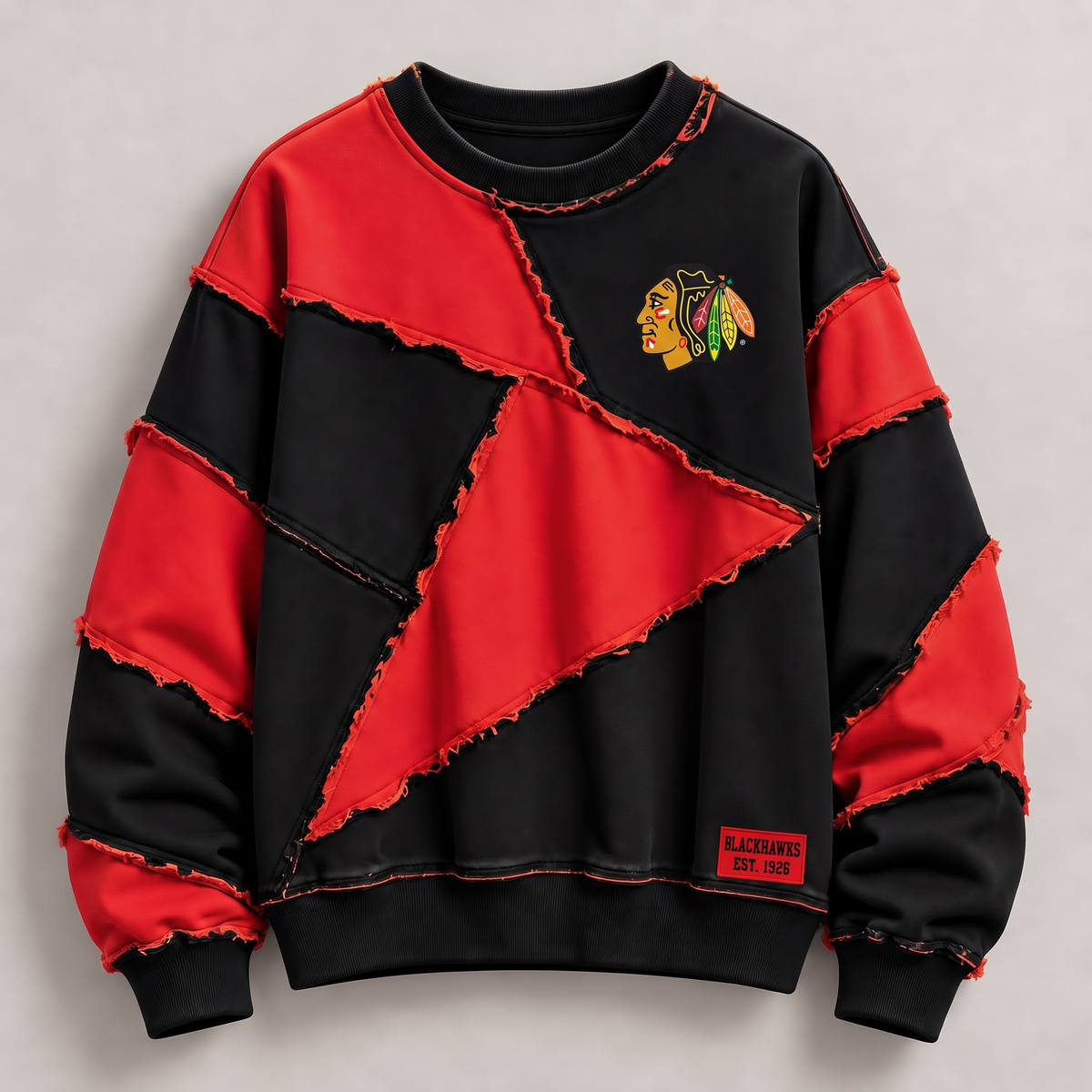 Premium NHL x CHI Team Color Long Sleeve shirt