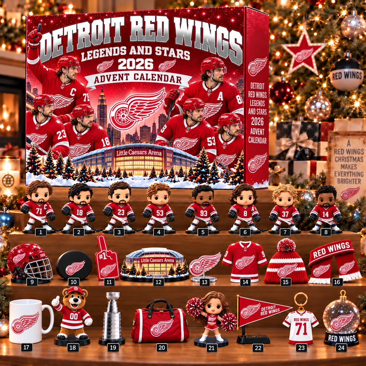 Premium NHL x DET Christmas Advent Calendar