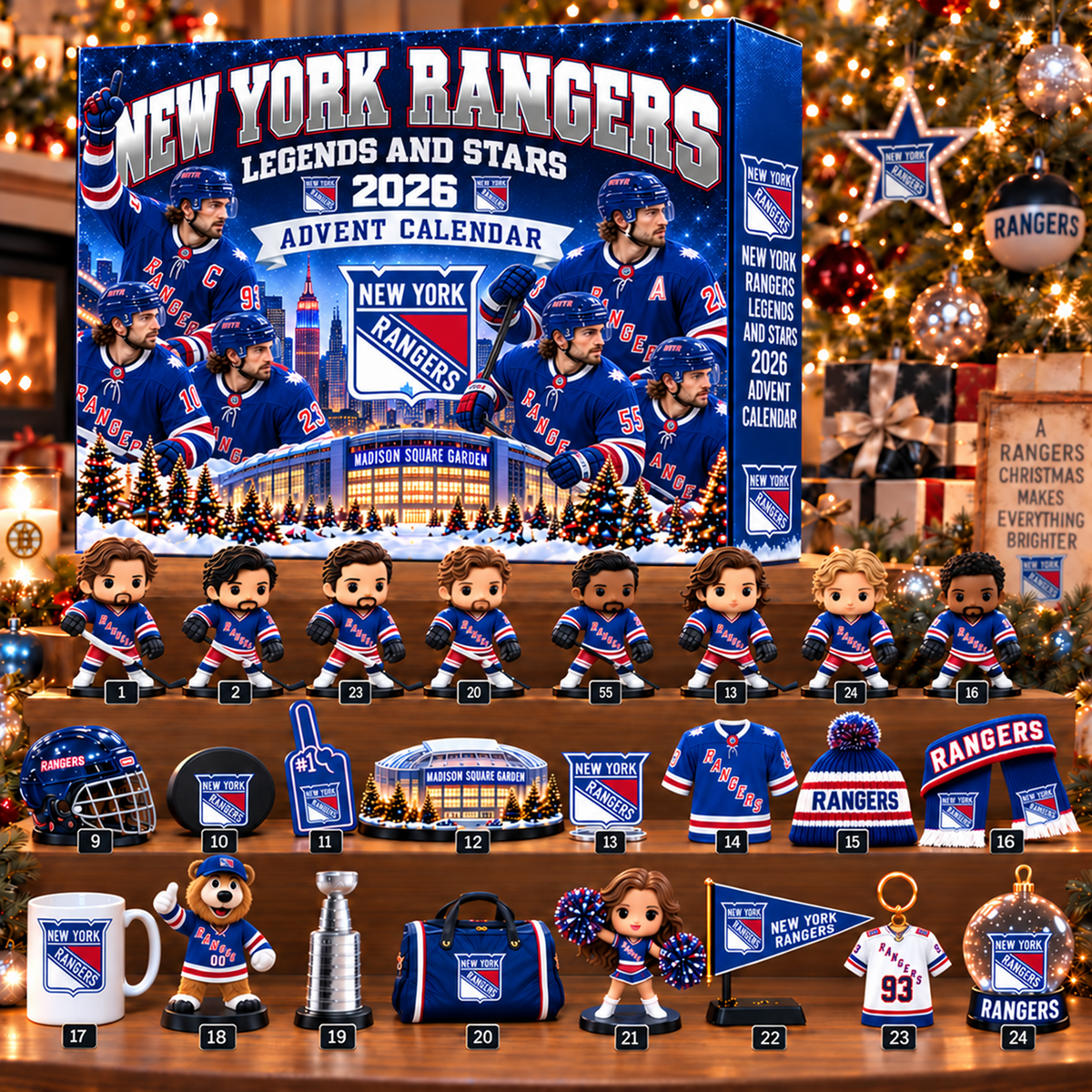 Premium NHL x NYR Christmas Advent Calendar