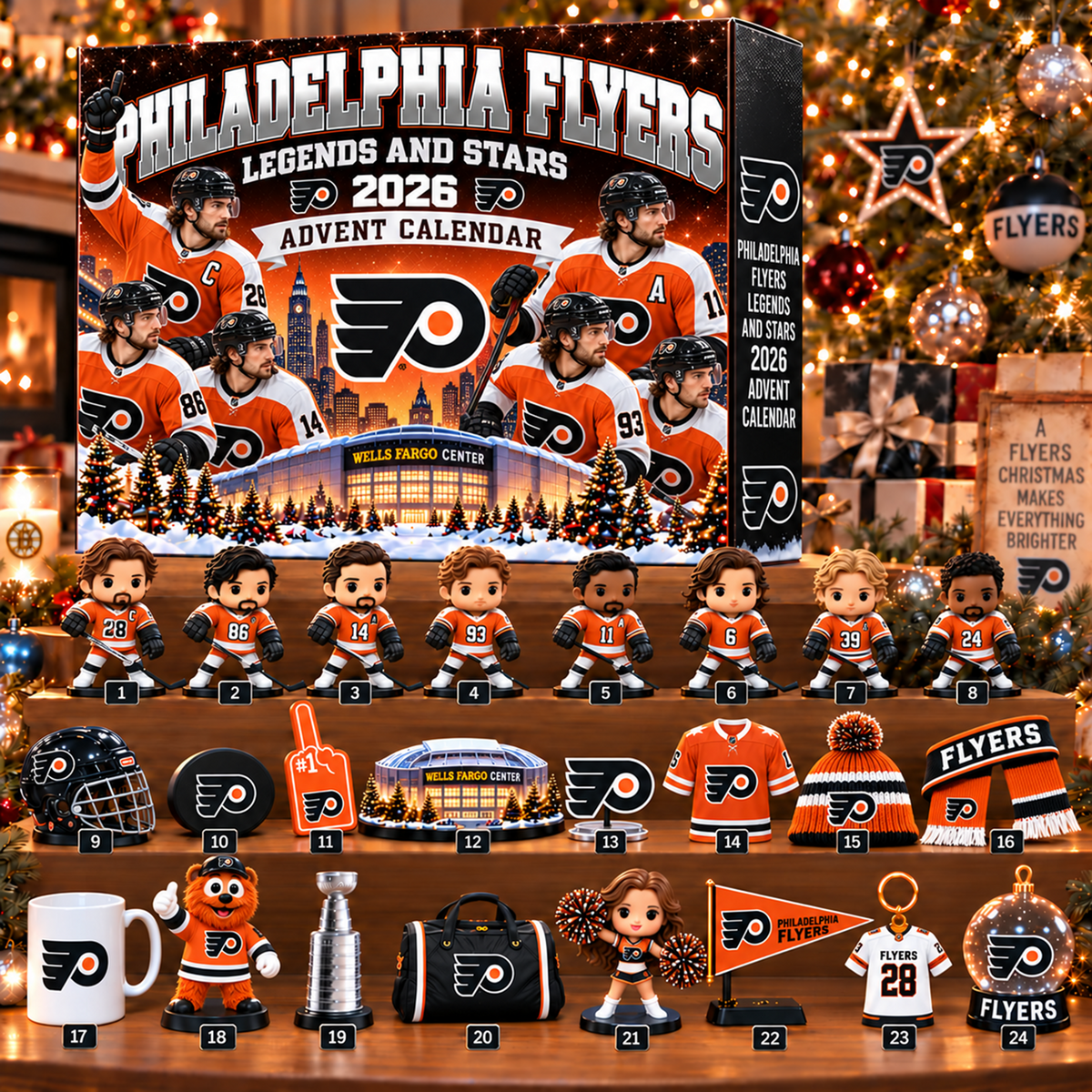 Premium NHL x PHI Christmas Advent Calendar