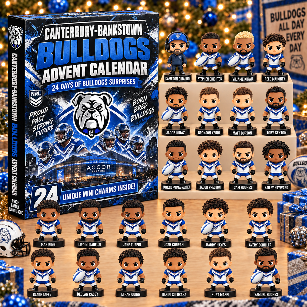 Premium NRL x CBB 24 Days of Rugby Surprises Advent Calendar