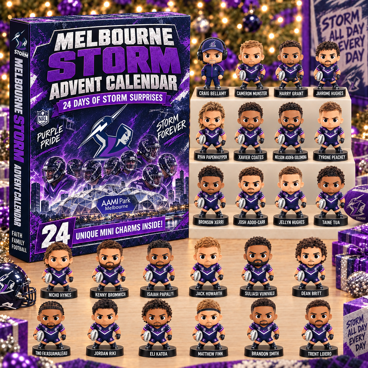 Premium NRL x MS 24 Days of Rugby Surprises Advent Calendar