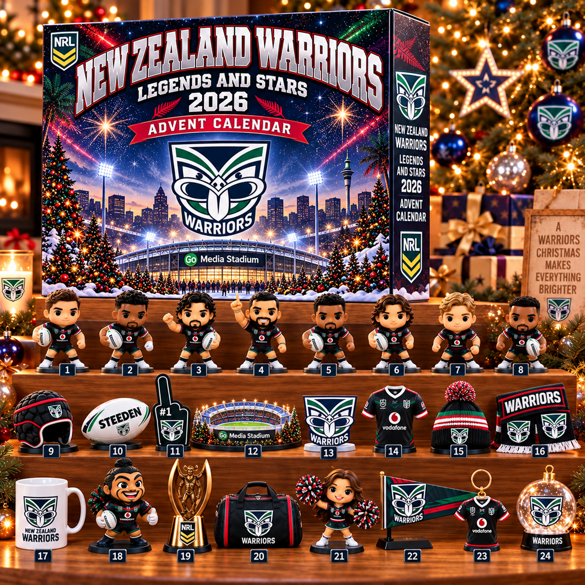 Premium NRL x NZW Christmas V2 Advent Calendar