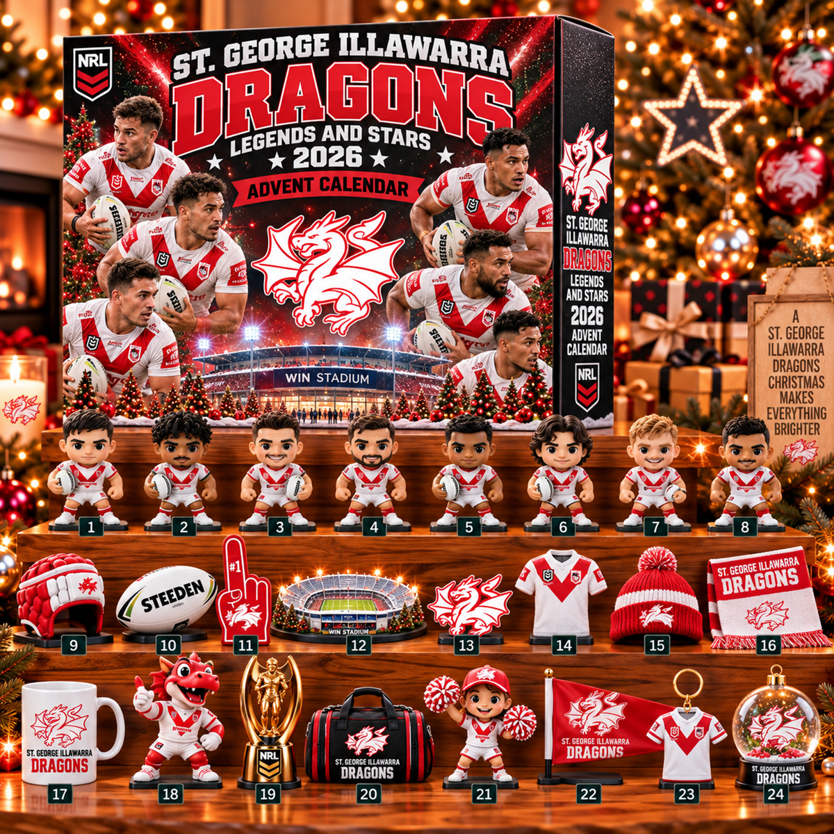 Premium NRL x SGID Christmas Advent Calendar
