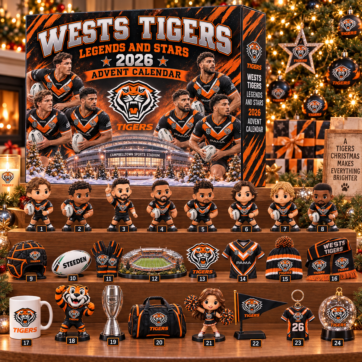 Premium NRL x WT Christmas Advent Calendar
