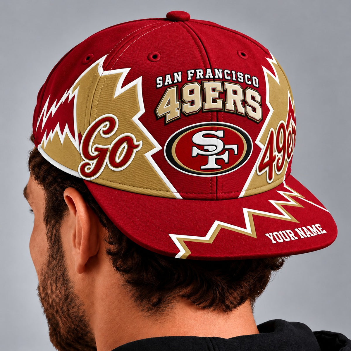 SF49 x NHL Premium Snapback Hat Personalized Gift For Fan Hockey Men Women