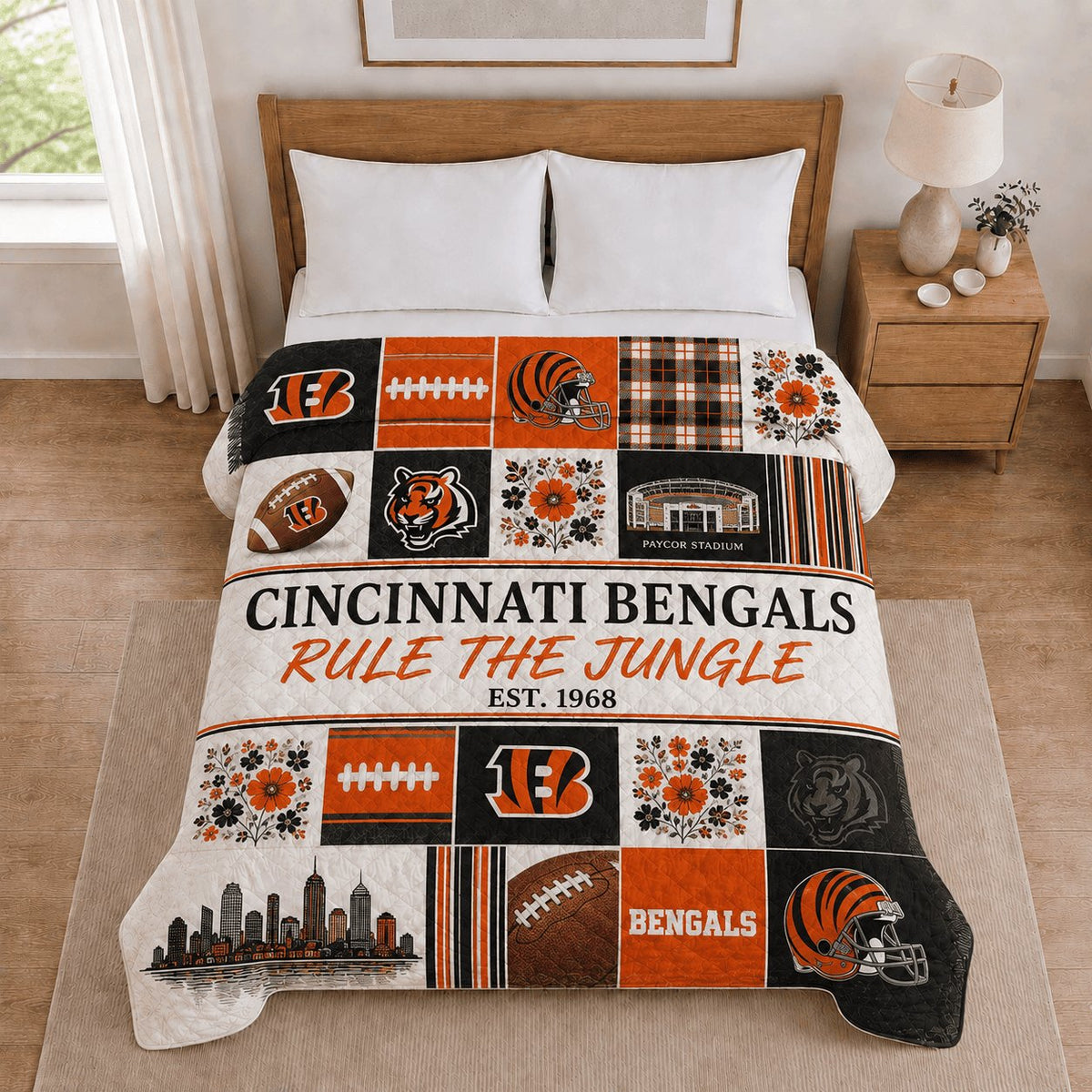SIGNATURE NFL X CIN EXCLUSIVE BLANKET LIMITED EDITION