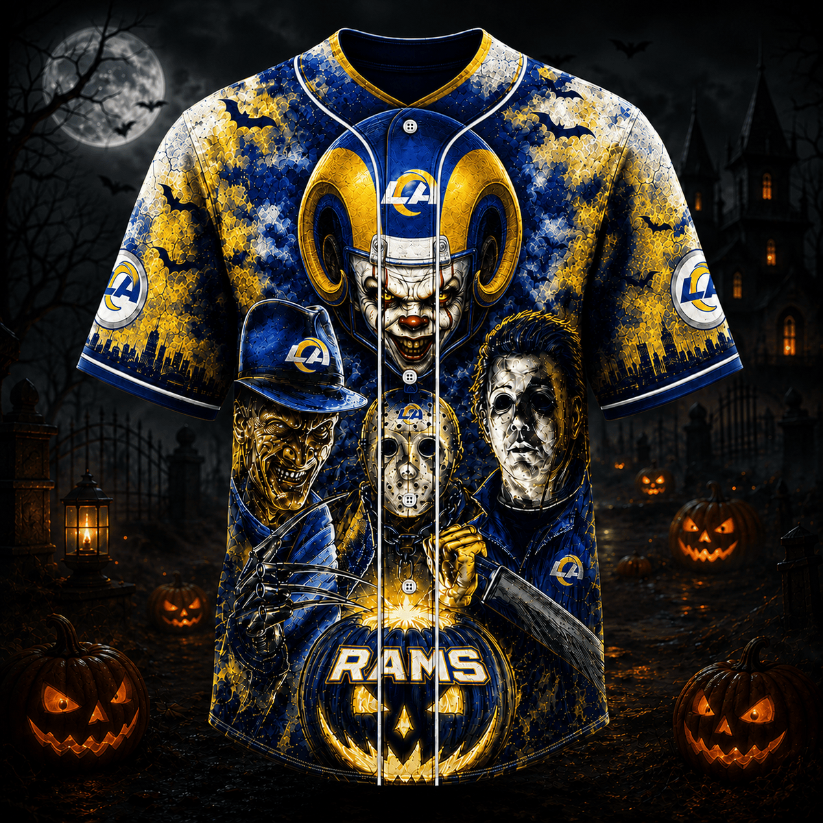 SIGNATURE NFL  X LAR EXCLUSIVE Halloween Horror Jersey Limited Edtion