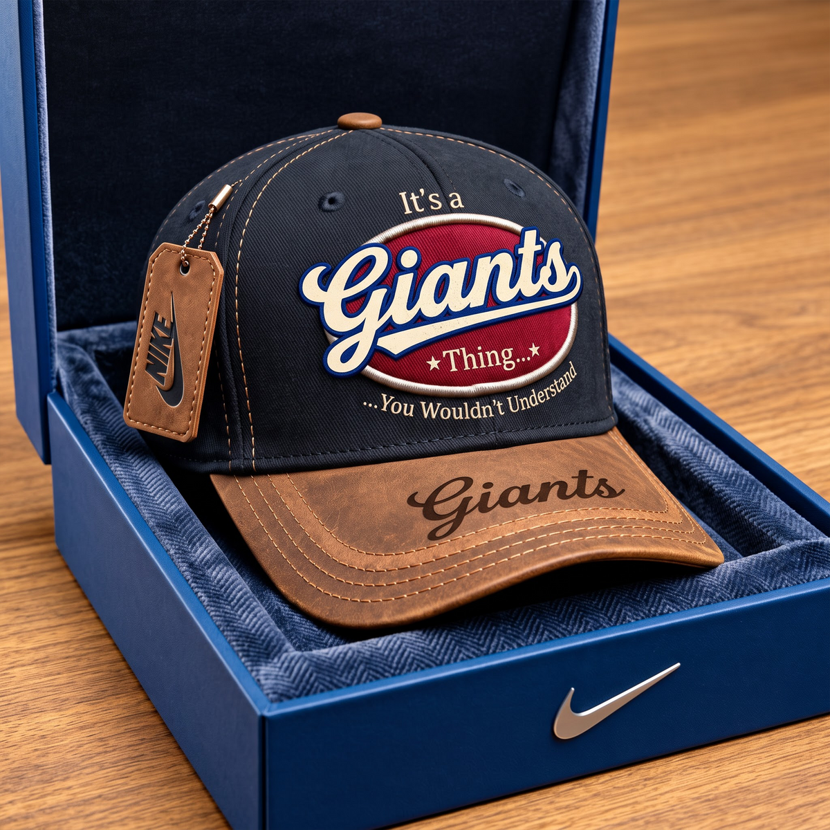 SIGNATURE NFL X NYG EXCLUSIVE CLASSIC CAP FOR GAME DAY LIMITED EDITION