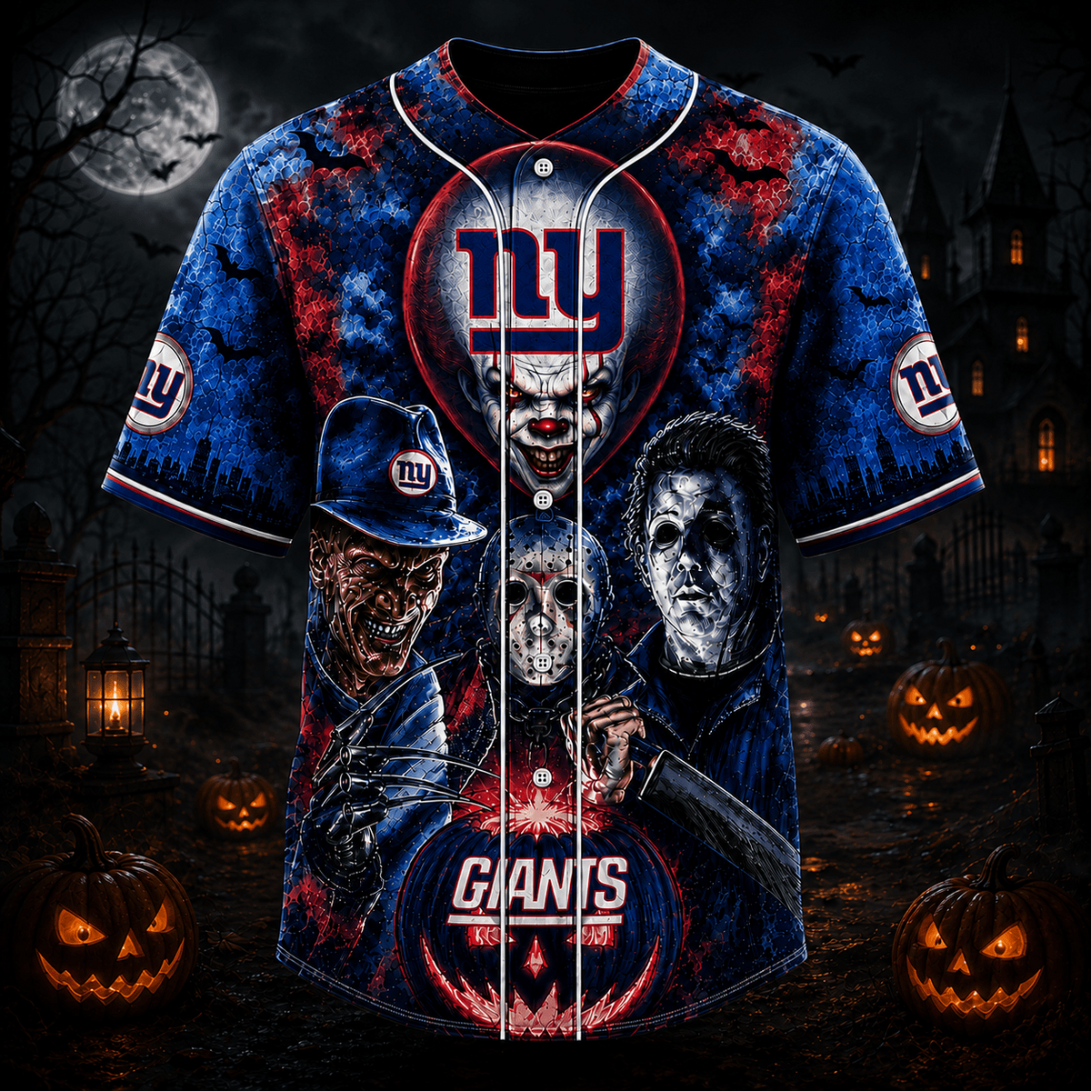 SIGNATURE NFL  X NYG EXCLUSIVE Halloween Horror Jersey Limited Edtion
