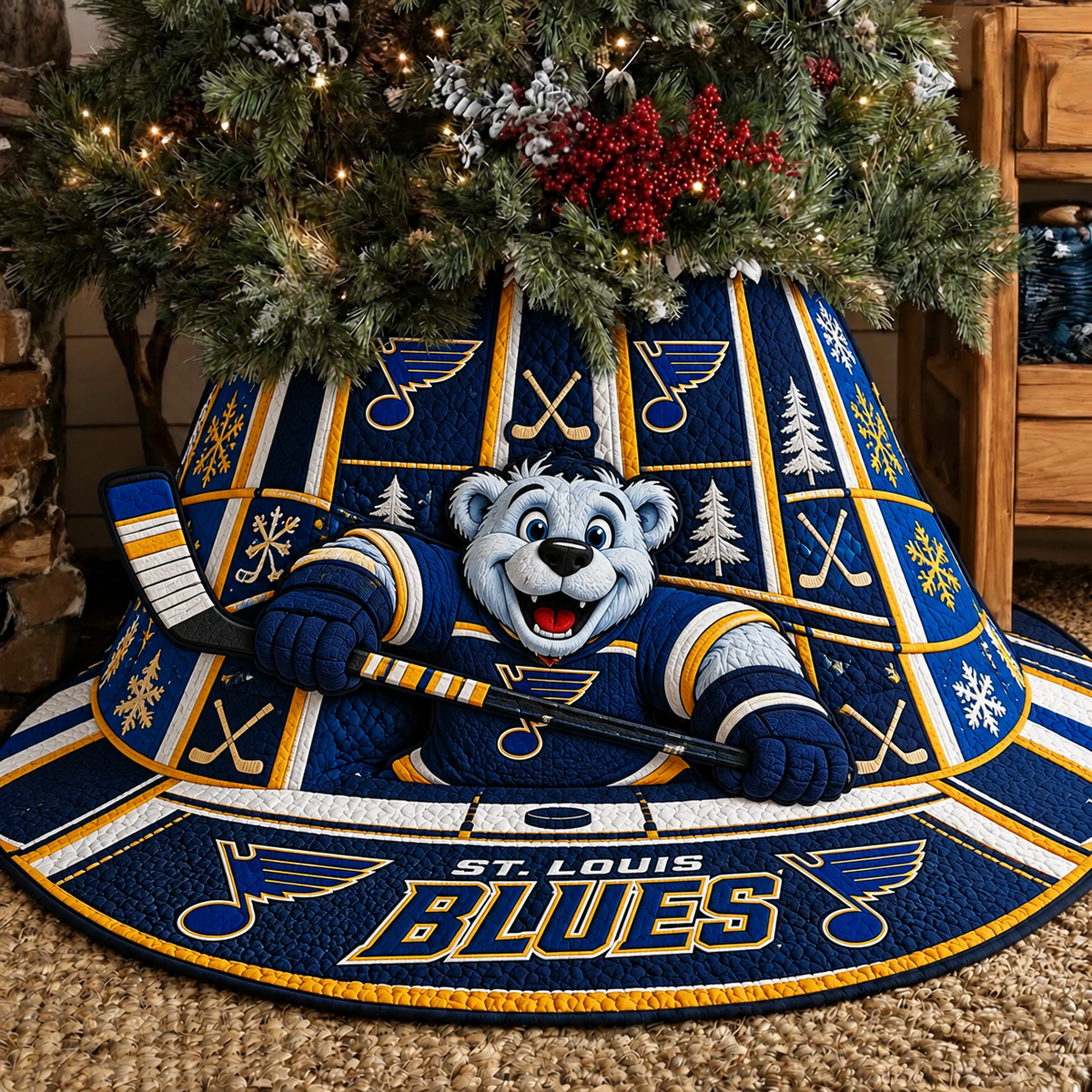 SLB x NHL Premium Tree Skirt