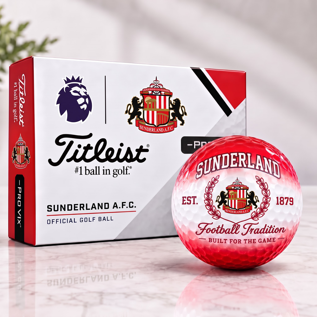 SUN X Custom EPL Football Tradition Golf Ball Set