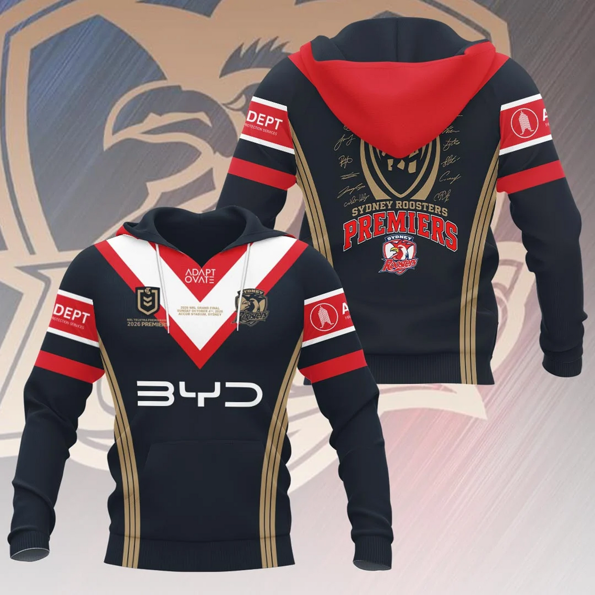 SYD 2026 Premiers 3D Shirt V1