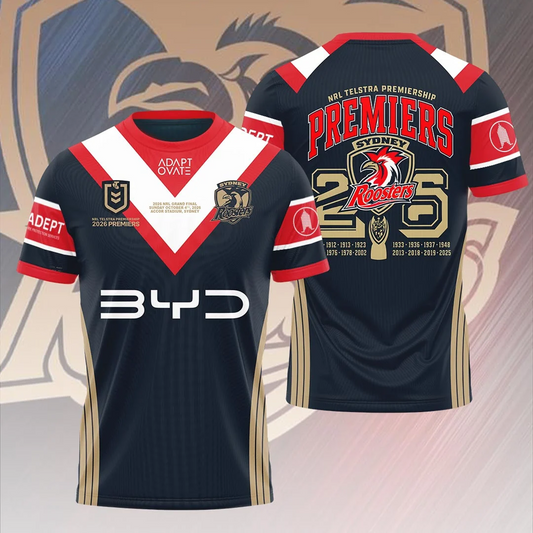 SYD 2026 Premiers 3D Shirt V4