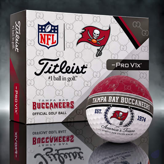 TB X NFL Custom GC x Titleist Pro V1 Golf Balls Set