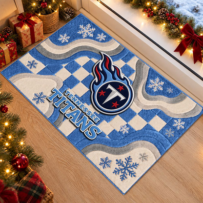 TEN x NFL Christmas Doormat