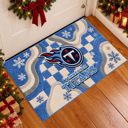 TEN x NFL Christmas Doormat