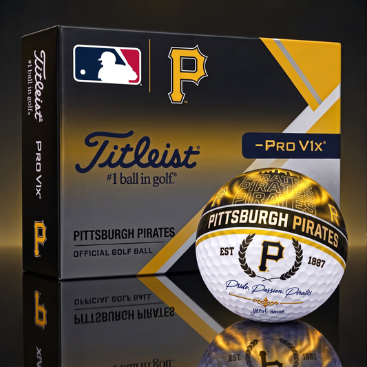 TITLIEST X SIGNATURE MLB PIT EXCLUSIVE BESPOKE NAME GALAXY  GOLF BALL V3  LIMITED EDITION
