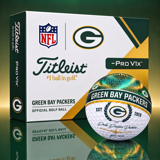 TITLIEST X SIGNATURE NFL GBP EXCLUSIVE BESPOKE NAME GALAXY  GOLF BALL V3  LIMITED EDITION