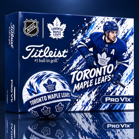 TOR X Custom NHL Dynamic Paint Splatter Golf Balls