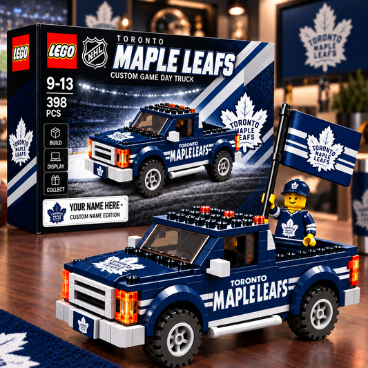 TOR x NHL Building Blocks Truck Toy Set V2