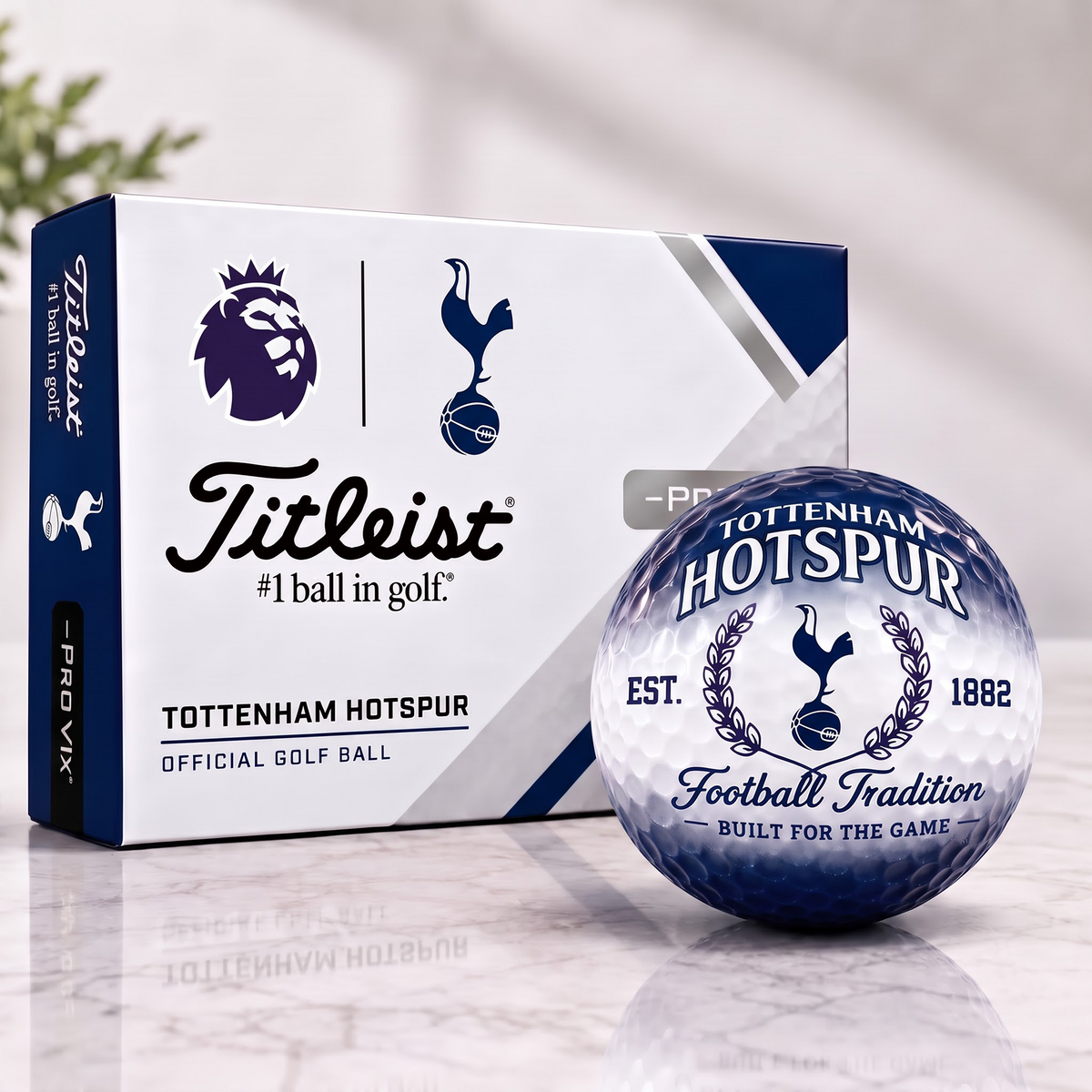 TOT X Custom EPL Football Tradition Golf Ball Set