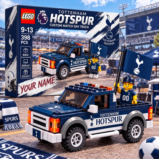 TOT X EPL 1-OF-1 IN-HOUSE CRAFTED  CUSTOM GAME DAY TRUCK BRICK SET