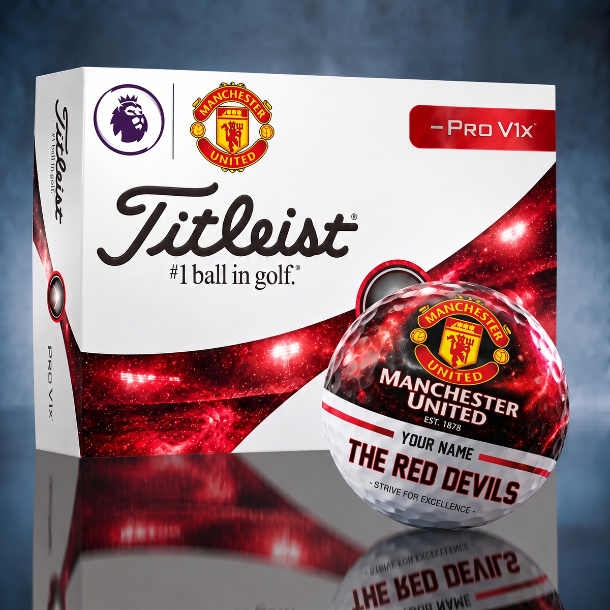 Titleist MU x Premium EPL PERSONALIZED GOLF BALL LIMITED EDITION V7