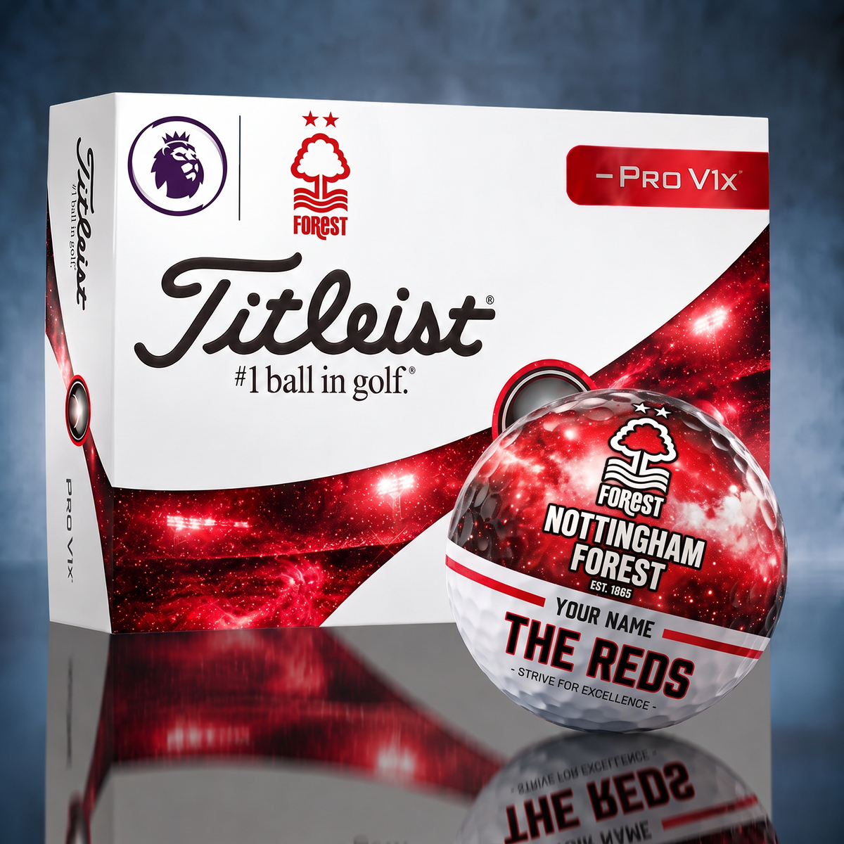 Titleist NFO x Premium EPL PERSONALIZED GOLF BALL LIMITED EDITION V7