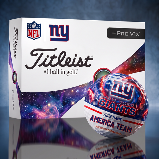 Titleist NYG x Premium NFL DAL PERSONALIZED GOLF BALL LIMITED EDITION V7