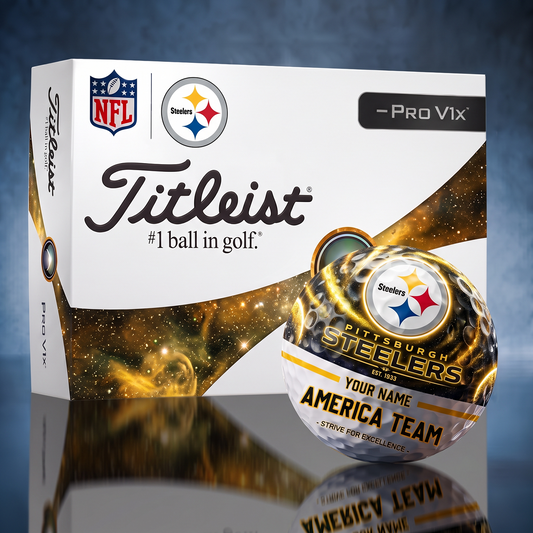Titleist PIT x Premium NFL DAL PERSONALIZED GOLF BALL LIMITED EDITION V7