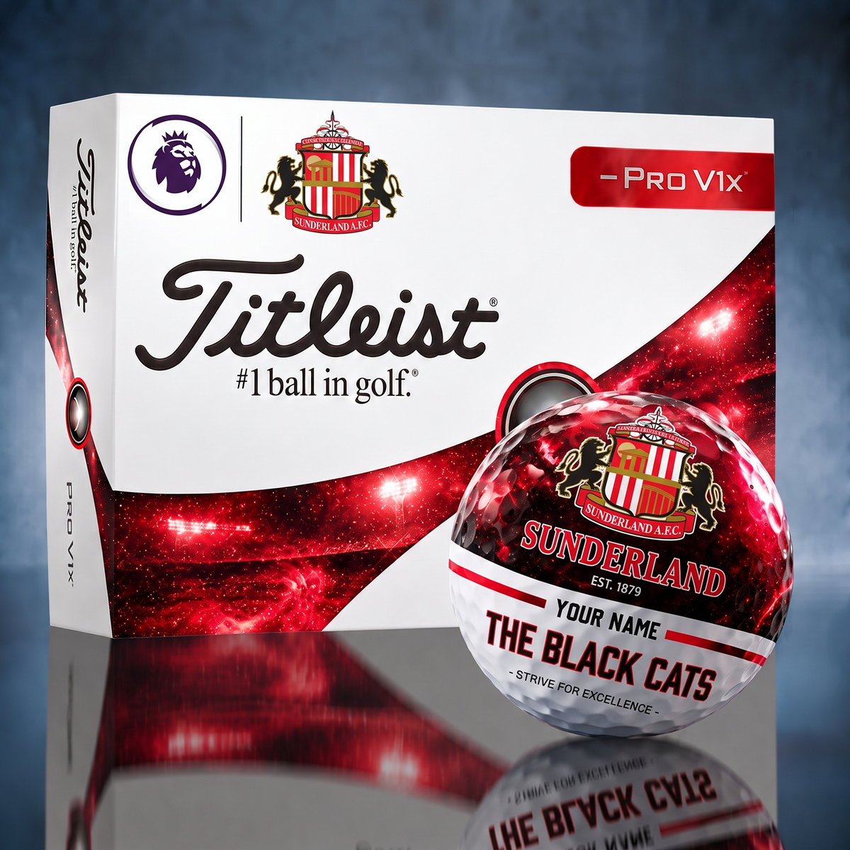 Titleist SUN x Premium EPL PERSONALIZED GOLF BALL LIMITED EDITION V7