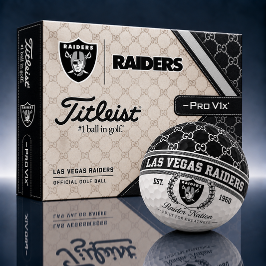 Titleist X GC Premium NFL LV PERSONALIZED GOLF BALL LIMITED EDITION V1